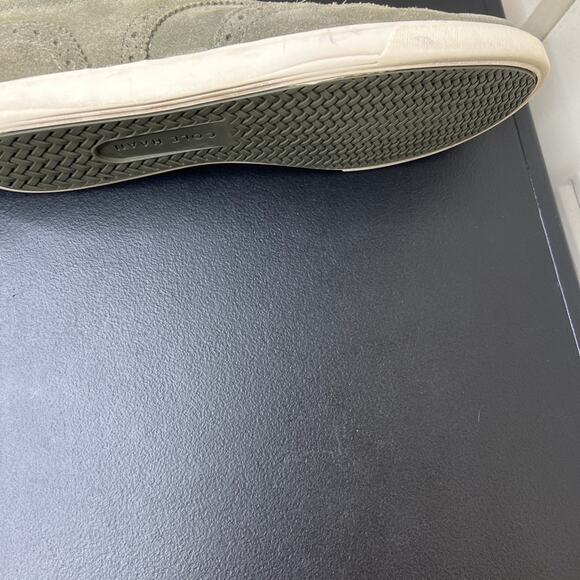 Cole Haan Men’s Suede Wingtip Sneakers Gray Casual Lace Up Shoes ? main image 4